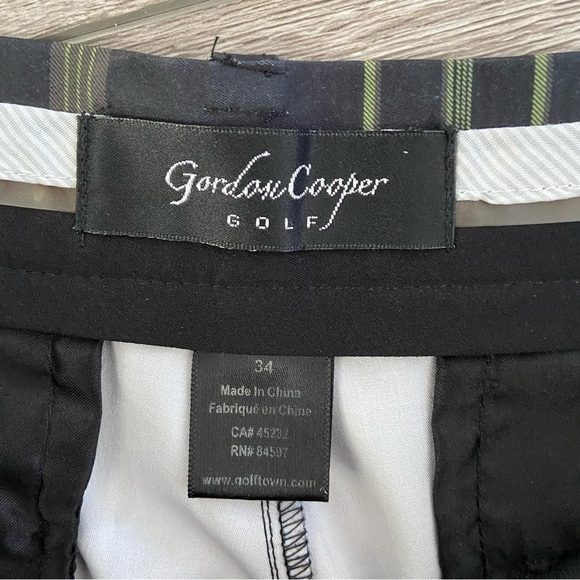 Gordon Cooper Plaid Golf Shorts Size 34 - Picture 4 of 4